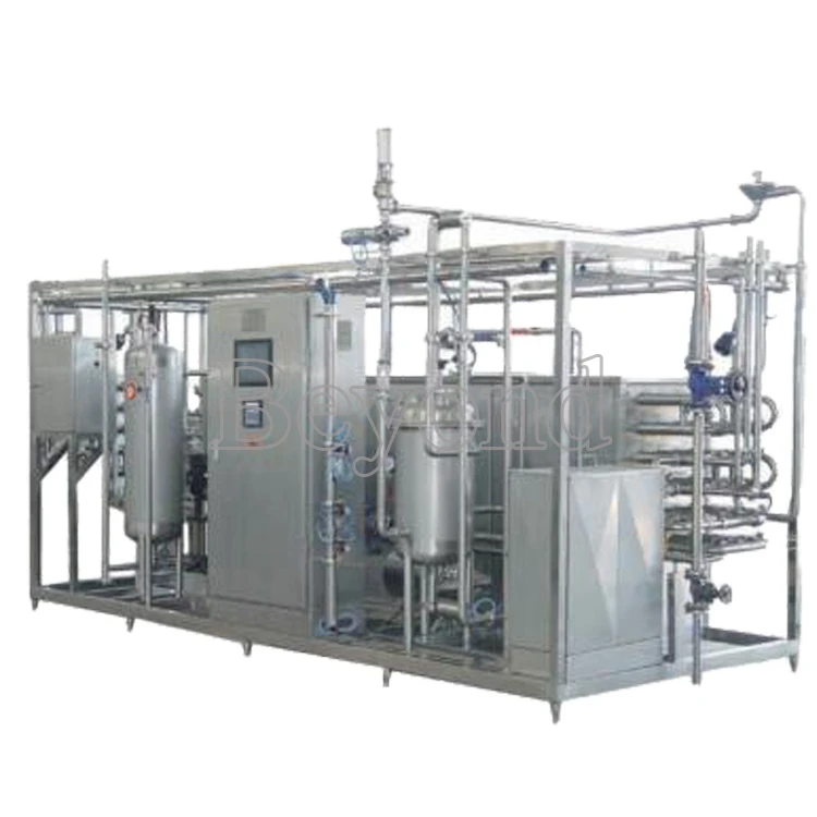 juice milk UHT tube sterilizer tubular type sterilizer