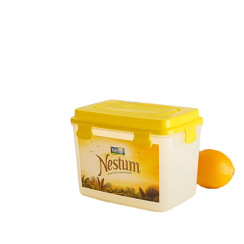 Most Popular Custom Plastic Adult Lunch Rectangle Box Insulated Folding Containers with Lock Modern Classic Design Food Storage