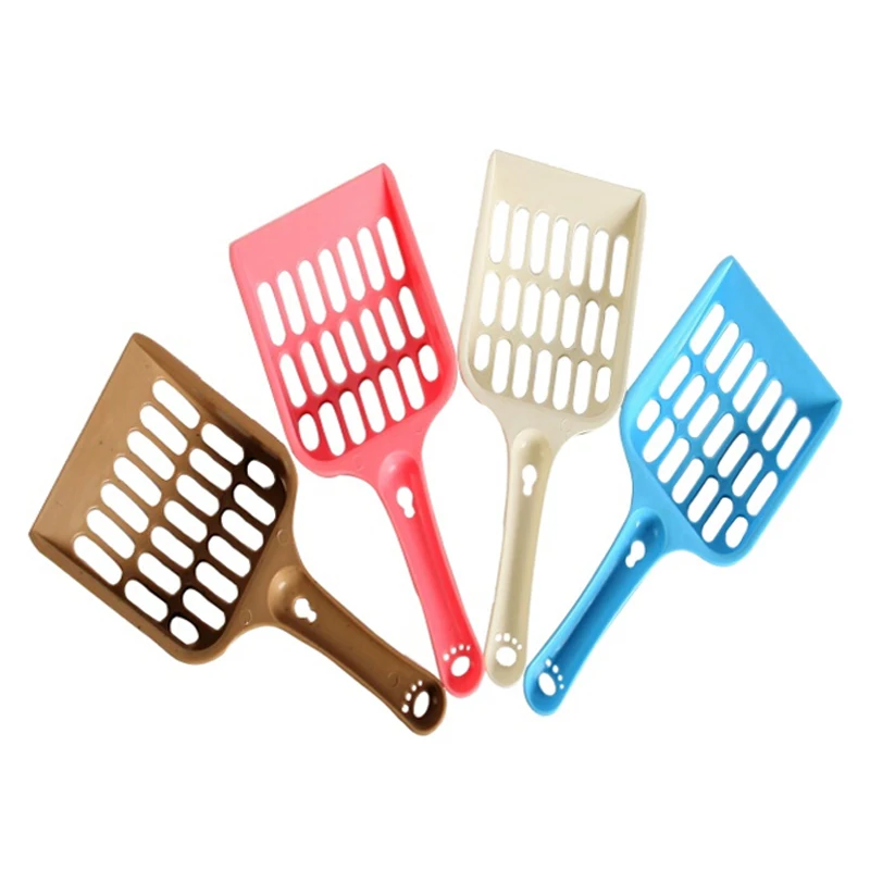 Hot Sale Luxury Cat Indoor Plastic Cat Litter Box Tray Poop Scoop Large Cat Litter Pan