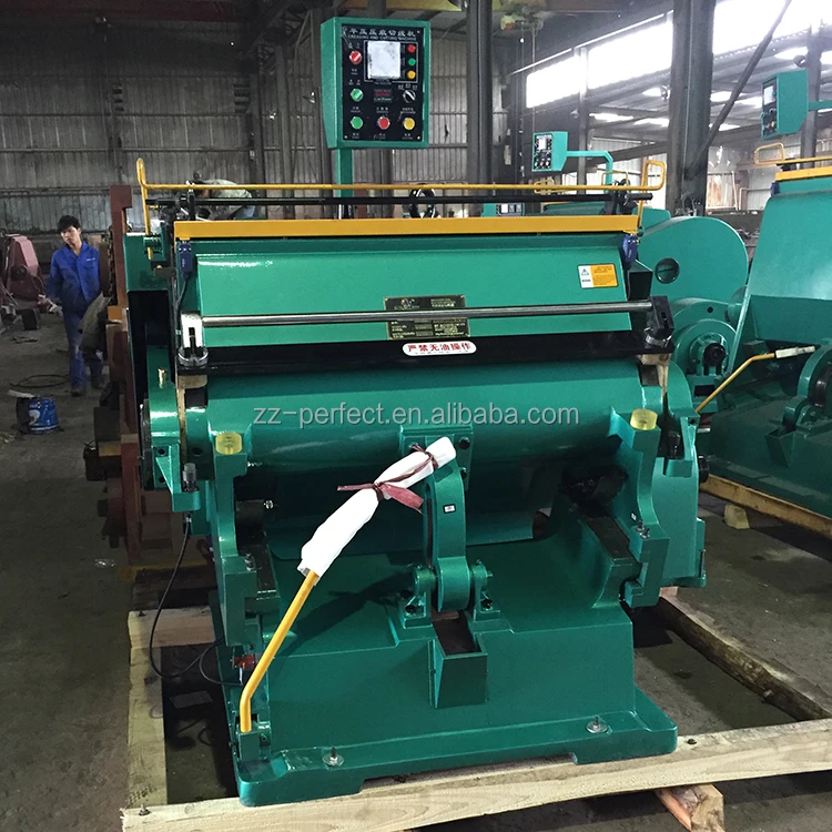 Good quality used manual plastic sheet cardboard die cutting machine