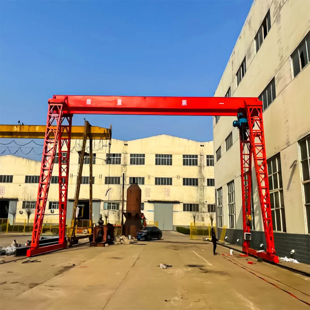 Good Quality 10T 12.5M Hoist Motor Gantry Crane Kits For Factory