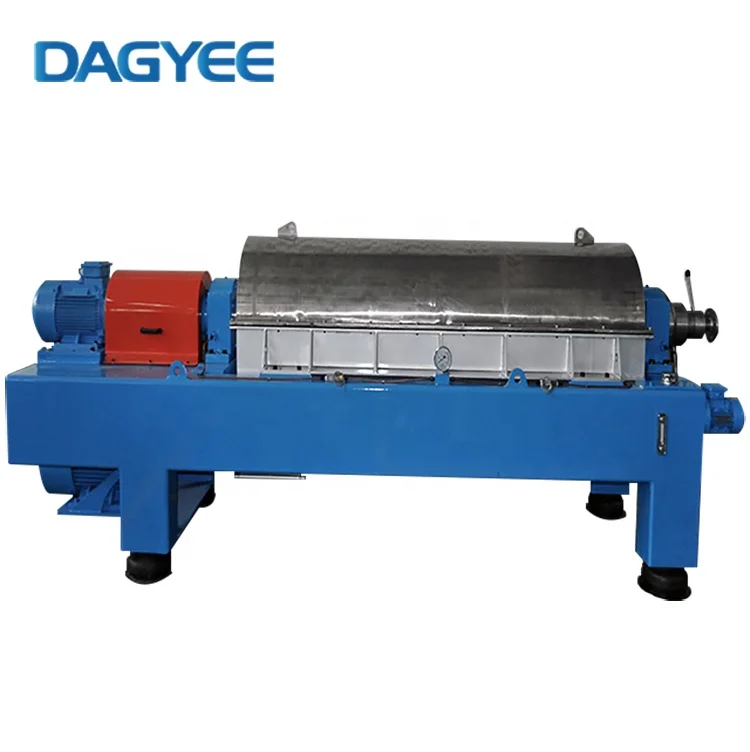 3 Phase Horizontal Screw Drilling Mud Decanter Centrifuge Separator Palm Oil Sludge Separation Equipment