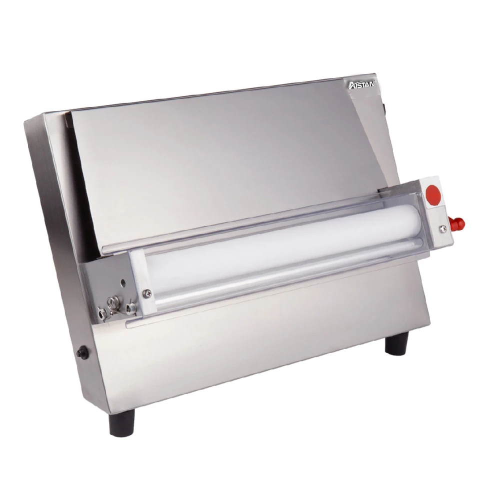 
DR3S Commercial Pizza Dough Roller Machine/Electric Dough Roller With CE 12/15/18 Inch Transparent Cover  (1600082515987)