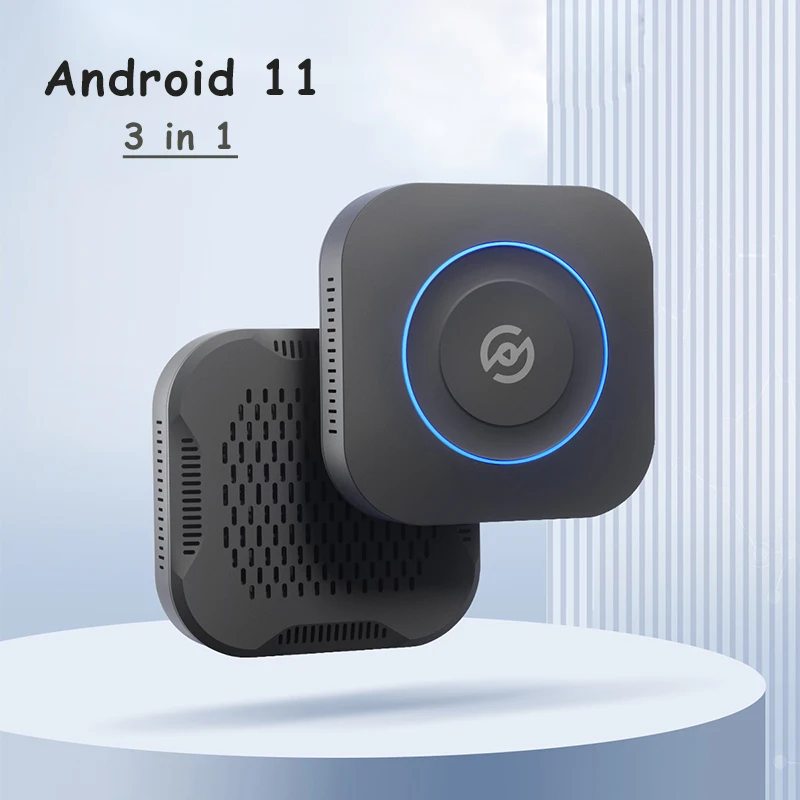 Android 11 Wireless Carplay Auto TV Cast Monitor Netflix Youtube Wireless Carplay Ai Box