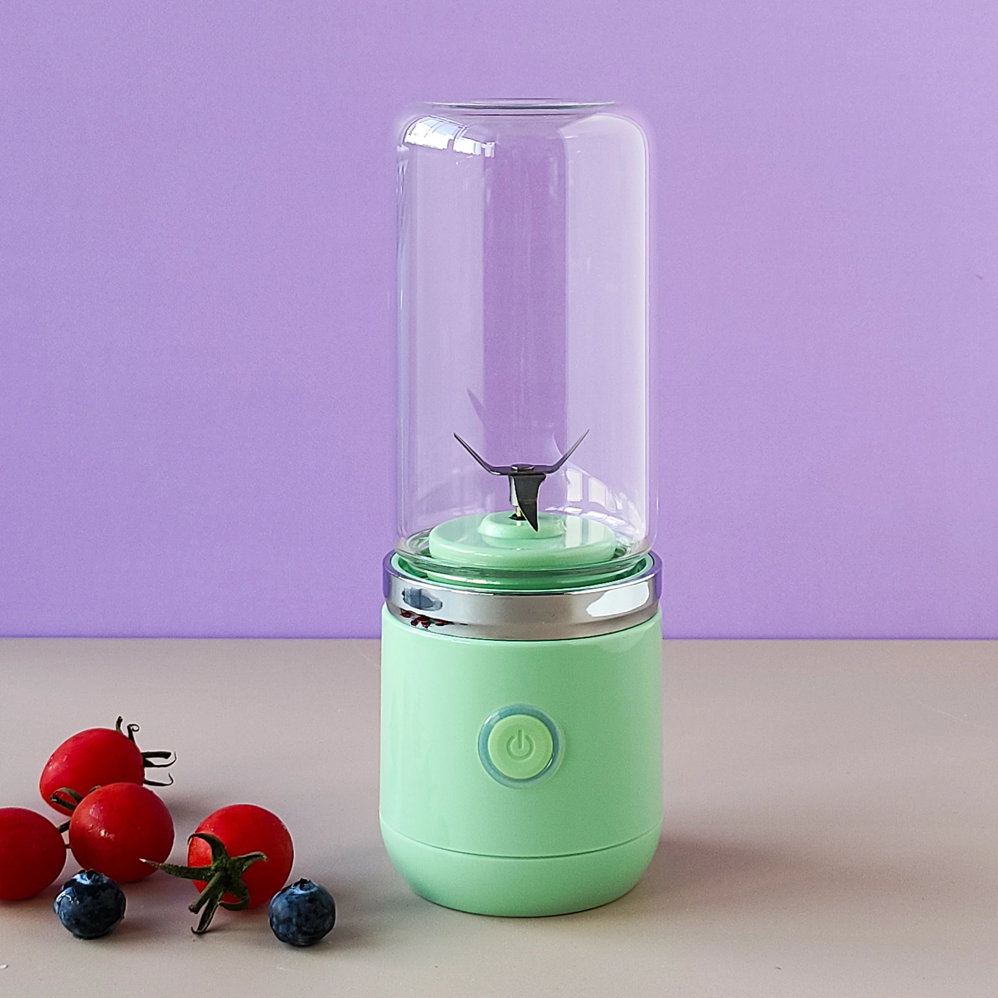 Wholesale Electric Juicer Blender Portable 6 Blade Mixer Fresh Fruit Juicer Cup Portable Shaker Blender