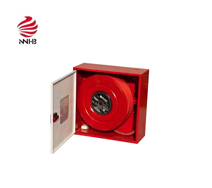 Fire Protection  1.2mm thickness Fire Hose Reel Cabinet