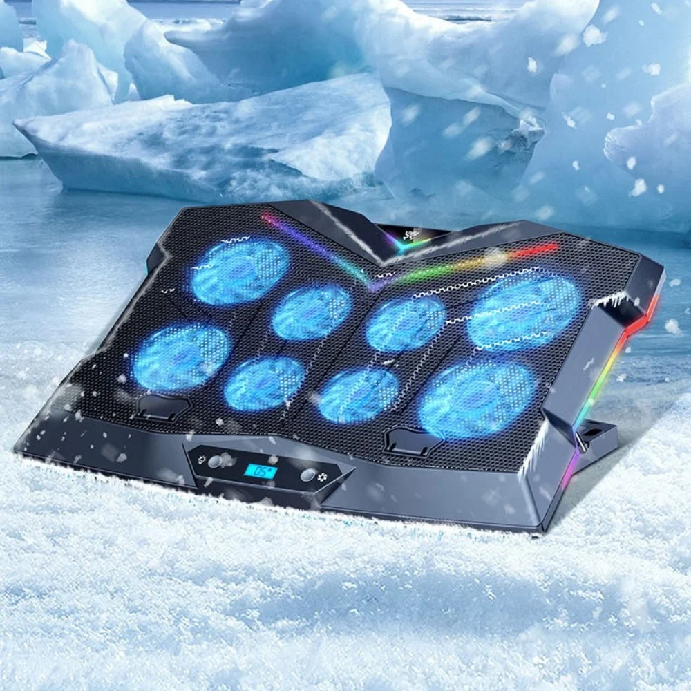 Wholesale 17 inch adjustable desktop tablet laptop notebook cooling laptop stand adjustable cooling pad with cooling fan