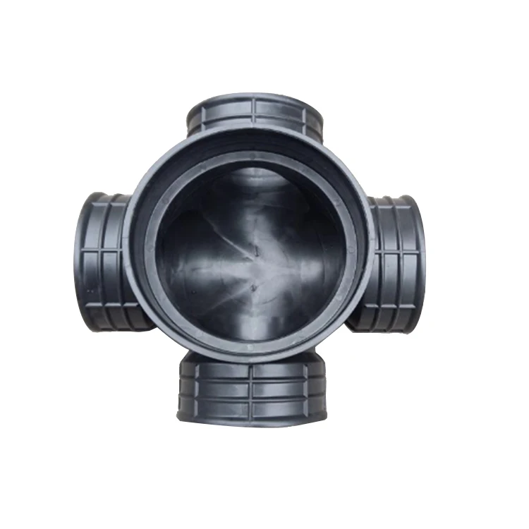 Drainage Pipe Fittings Ground PE Plastic Manhole Inspection Well