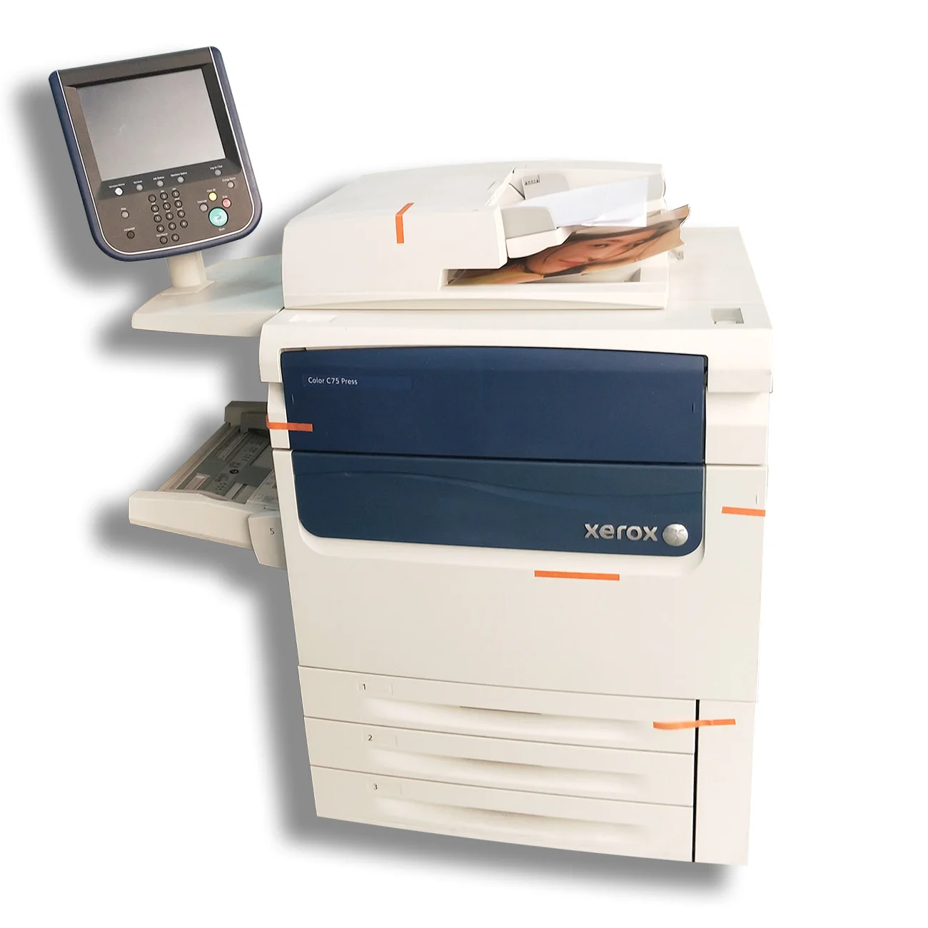 All In One Copier Machine Refurbished Multifunctional Color Copier For Xerox Color C75