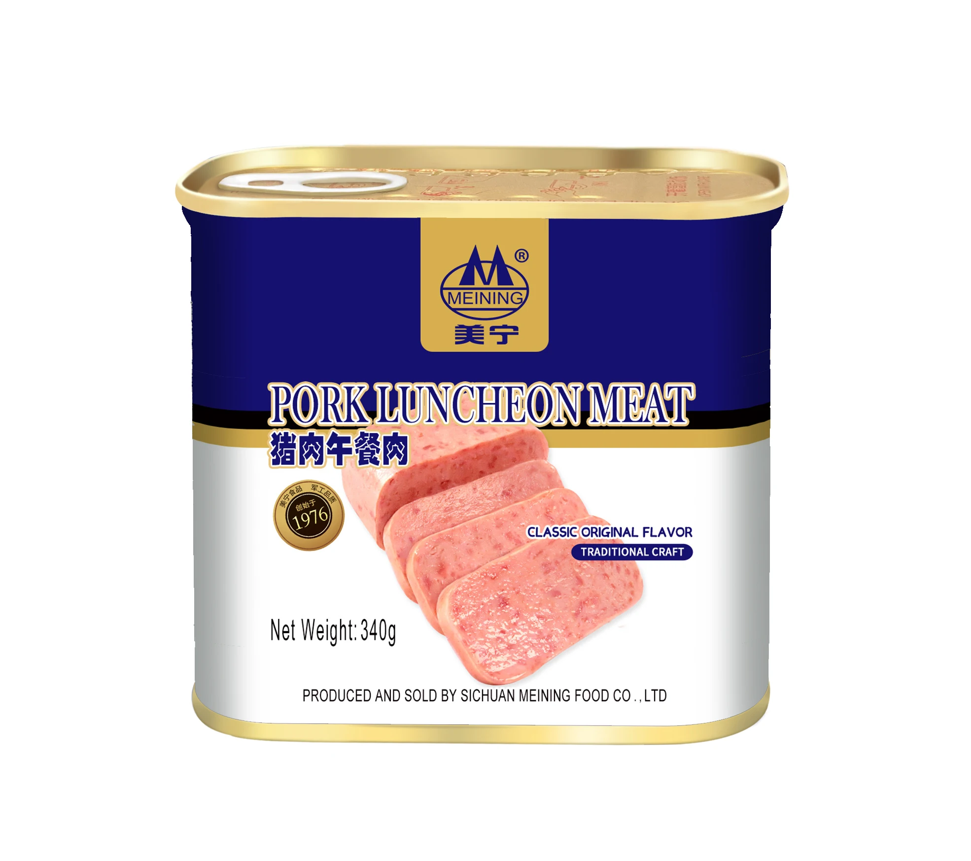 new arrival 340g pork Luncheon Meat Canned Food Canned meat ready to export