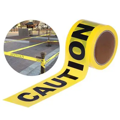 ANTI Custom Caution Tape Halloween Decorations Road Safety Caution Temporary Construction Wiring Caution Tape For Sale