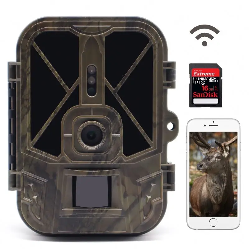 36MP 4K Trail Camera WiFi940Pro WiFi APP Live Show охотничья камера ИК-фильтр ночное видение Обнаружение движения Скаутинг ловушки трек