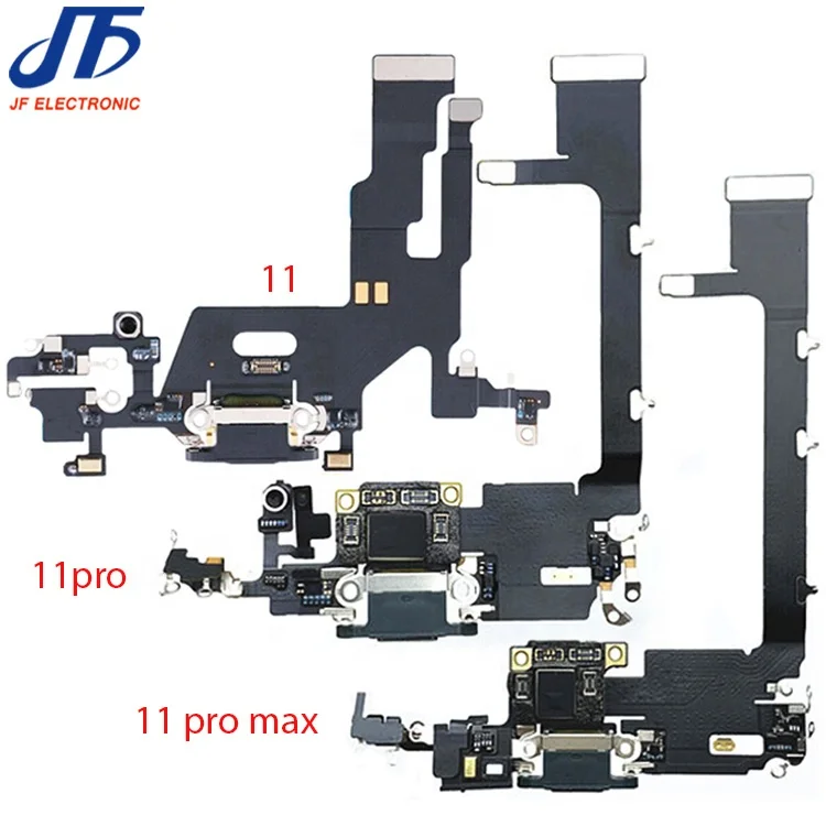 Новинка зарядный шлейф для iPhone 11 pro max USB-порт док-разъем с микрофоном запасной гибкий