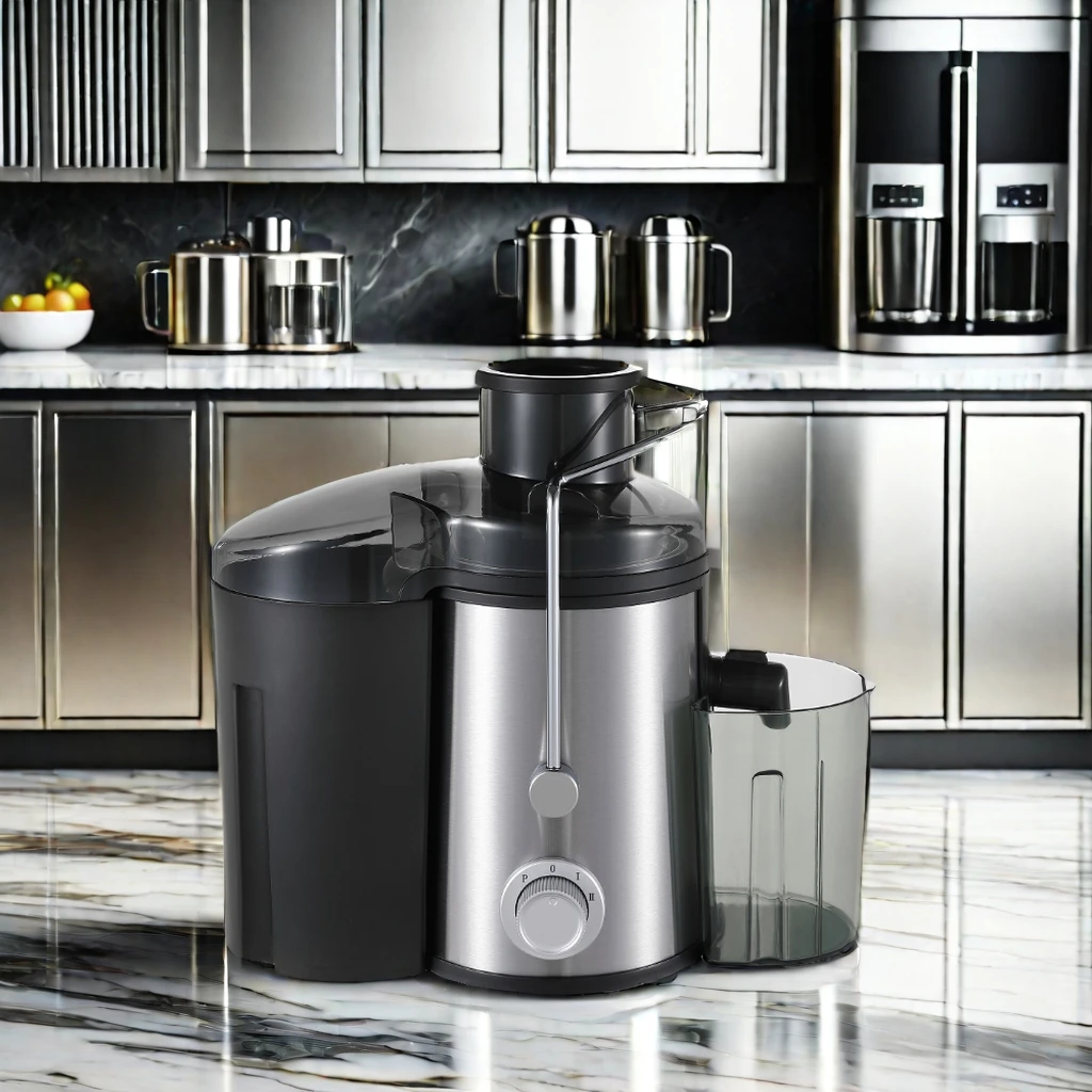 Centrifugal Juicer Machine Large 65mm Feed Chute for Whole Fruits and Vegetables Big Mouth Juicer