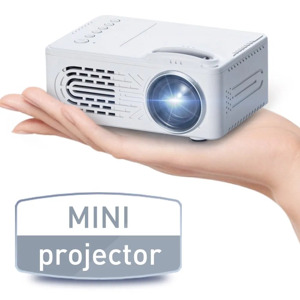Hot sale 320*240 240p portable smart mini home theater lcd projectors