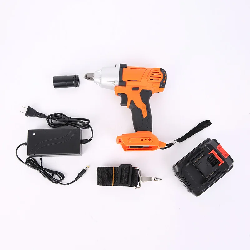 Top Quality Cordless Electric Impact Wrench Torque Wrench With Battery