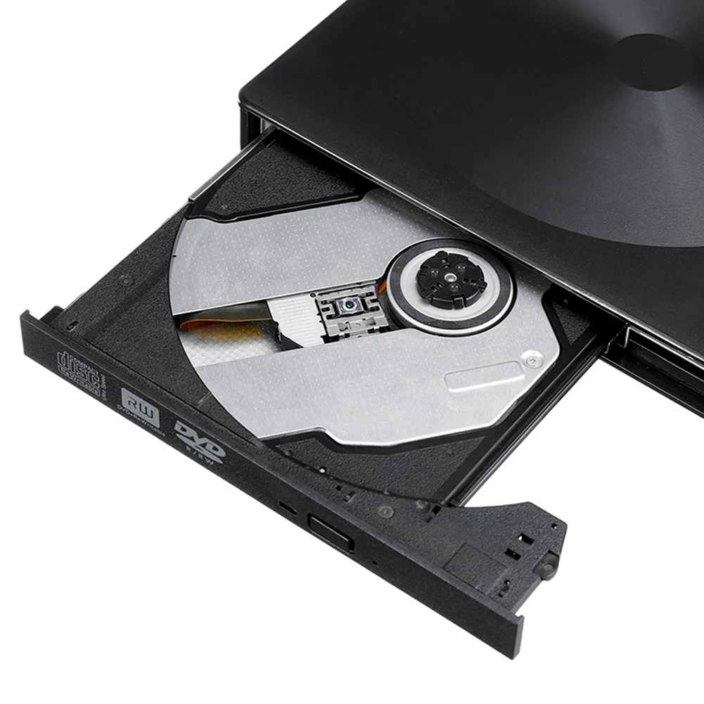 Внешний cd dvd привод для ноутбука ПК ноутбук usb 2 0 cdr записывающее
