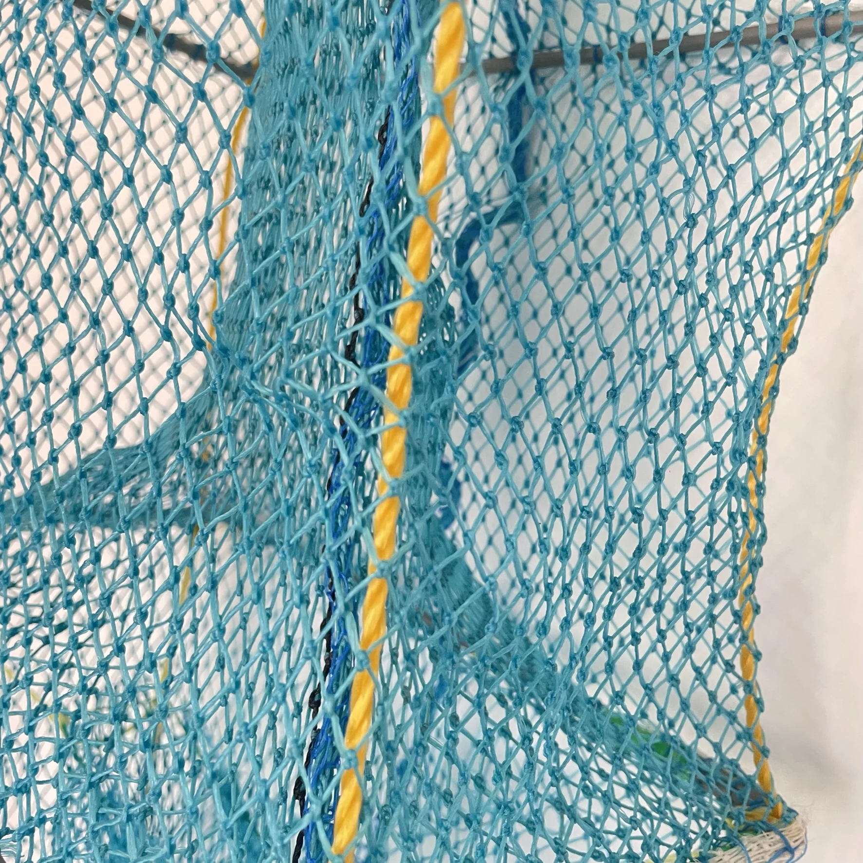 long train foldable fishing trap use in deep sea agriculture cage