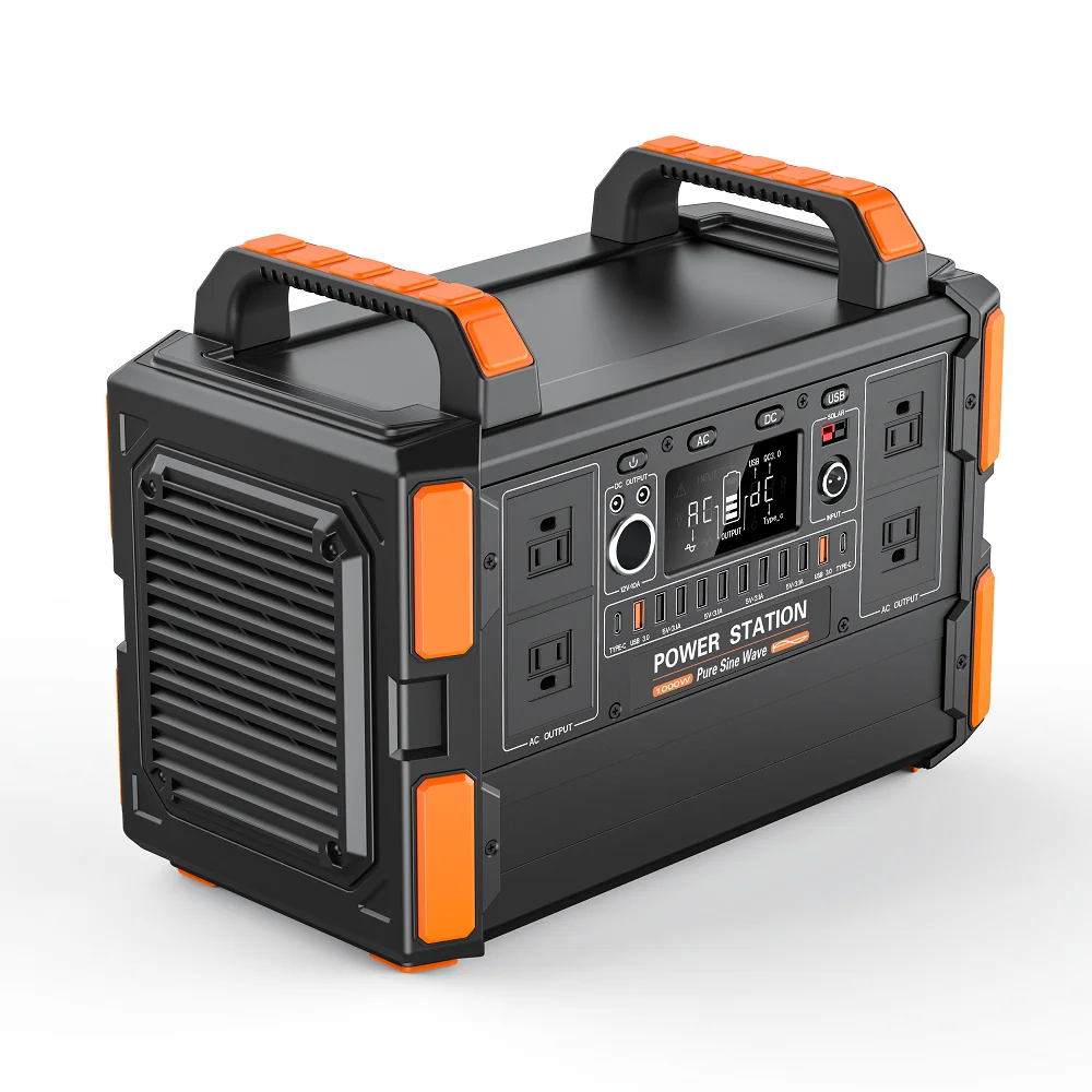 1500 Watt 2000 Watt Camping Portable Power Supply 2000w Home Power Station Solar Generator For Household Outdoor