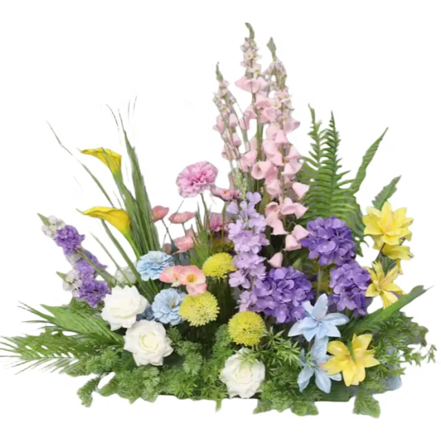 New Style Large Rose Table  Artificial Wedding Flowers Big Wedding Plant Decor