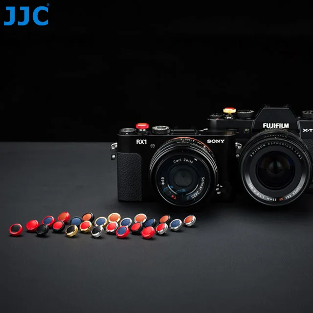 JJC SRB-BK BROWN Camera Soft Shutter Release Button For Fujifilm X-T2/X-T10/X-T20/X100/X100S/X100T/X100F/X10/X20/X30 etc