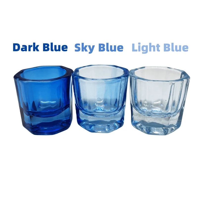 Dental Glass Dappen Dishes Mixing Cups Multicolor 10 ml Dental Product