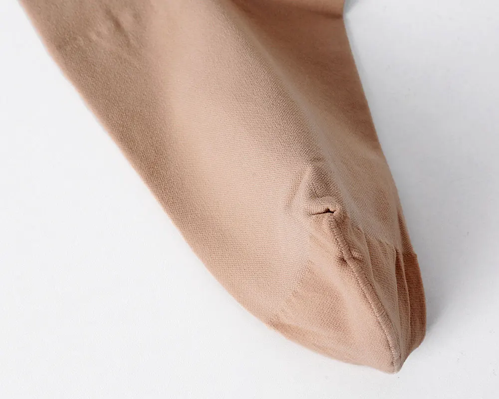 Factory Wholesale Knee High 20-30 mmHg Gradual Varicose Compression Socks Basic Care Medical Open Toe Compression Stockings