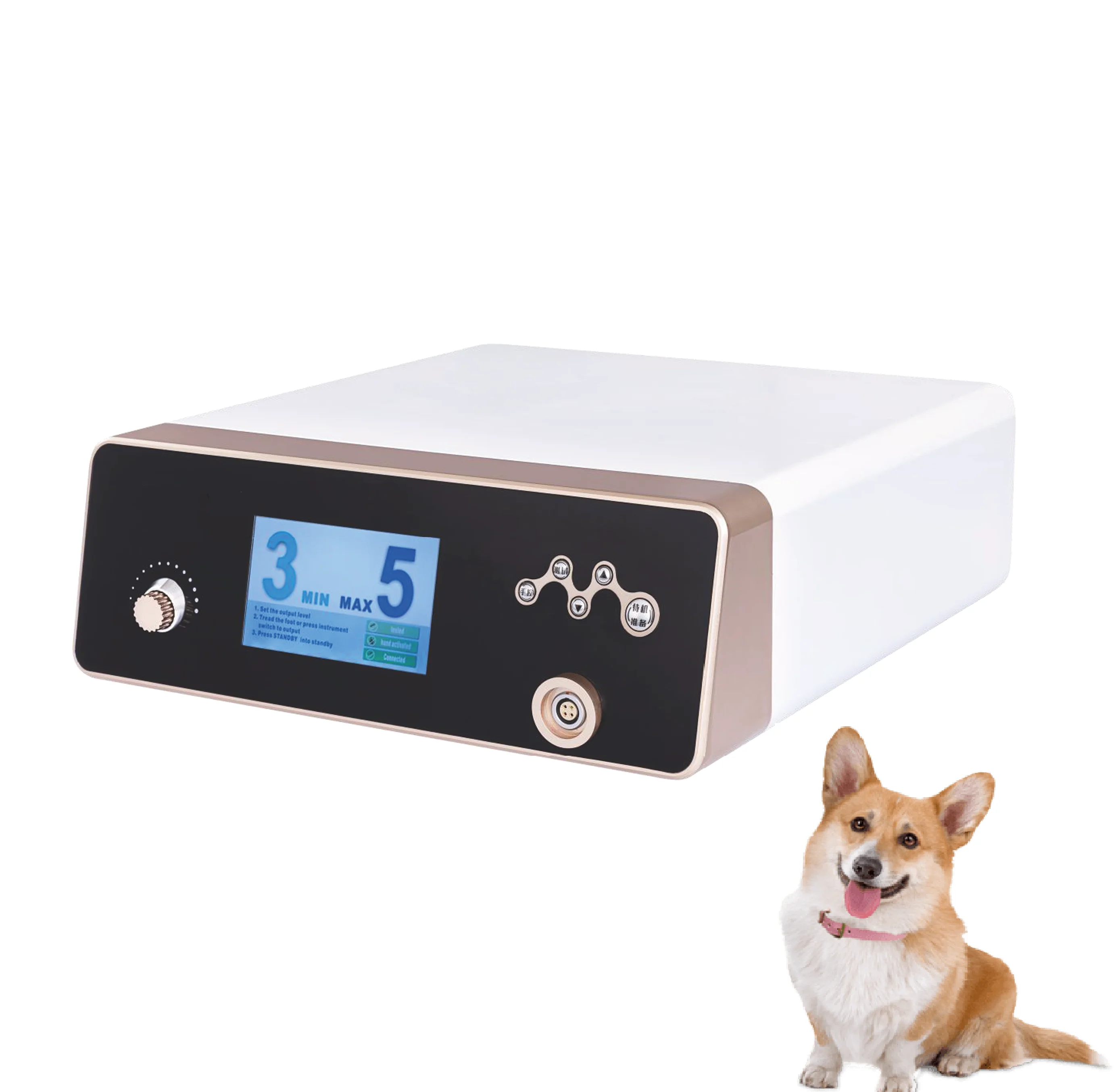 Medical Laparoscope Surgical Instruments Ultrasonic Scalpel System Surgical Generator With Scalpel