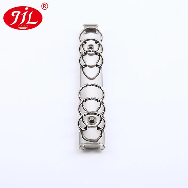 Binder Mechanisms Metal 6-ring Middle Size Binder Clip TR216-20-6-19 CN;GUA 216mm 19mm 20mm JJL OEM/ODM Service Are Available