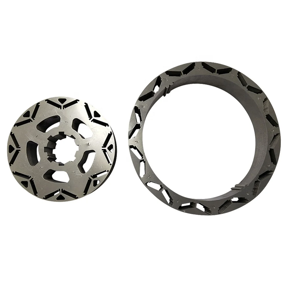 New energy Vehicle motor rotor and stator core  lamination