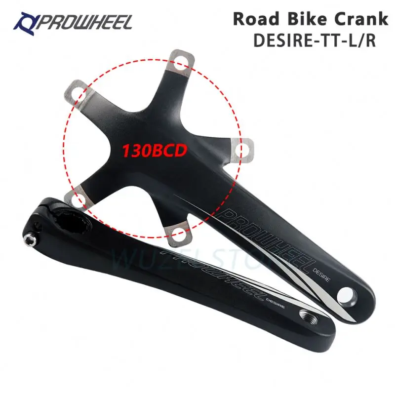 Комплект Шатунов PROWHEEL 110/130BCD для дорожного велосипеда 170/172 5 мм шоссейные/складные велосипедные кривошипы и Нижний Кронштейн BB