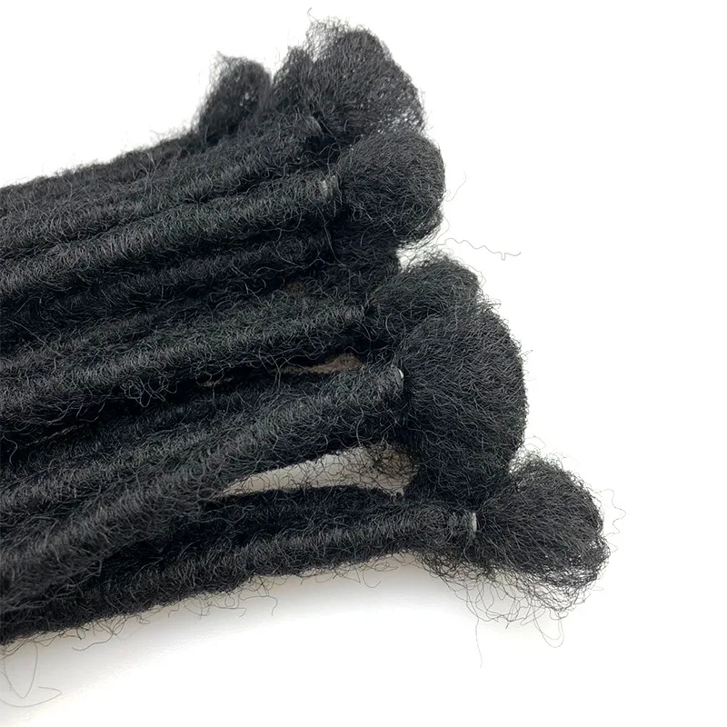 Оптовая продажа волос дреды для наращивания афро кудрявые волосы Remy Dreadlocks косички