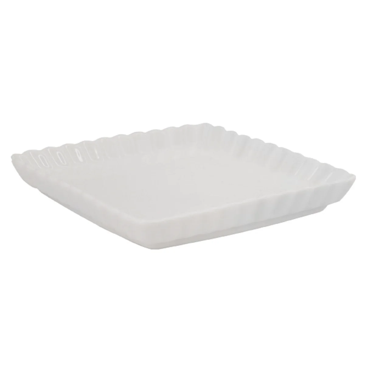 Sublimation Blank Ceramic Plate Chrysanthemum Plate