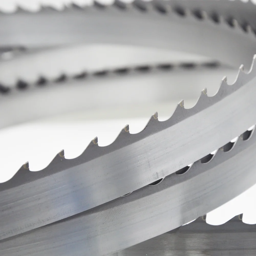 Sawmill Wood Work Vertical Woodworking Carbide Tooth Bandsaw Timber Log Cutting TCT Band Saw Blades Customized