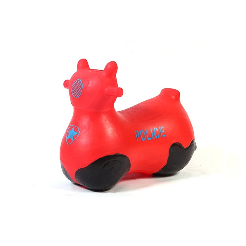 PVC Hot sale jumping horse toy OEM motorbike with eco-friendly material