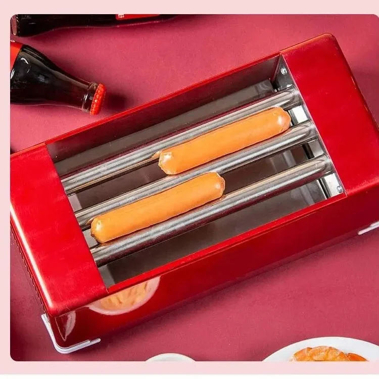 2024 new design hot dog roller machine stainless steel hot dog roller maker machine