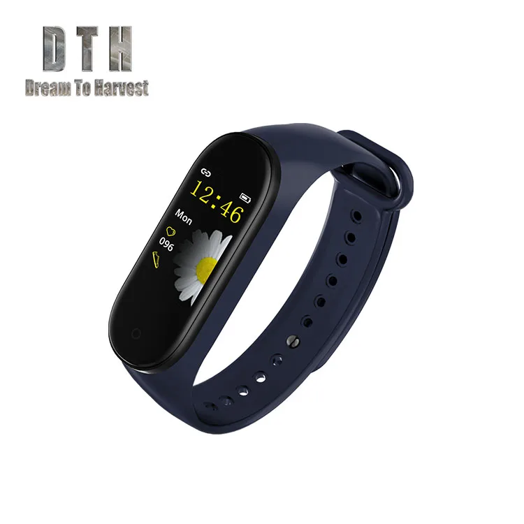 Smart Heart Rate Fitness band watch smart fitness bright light smart bandm4 band