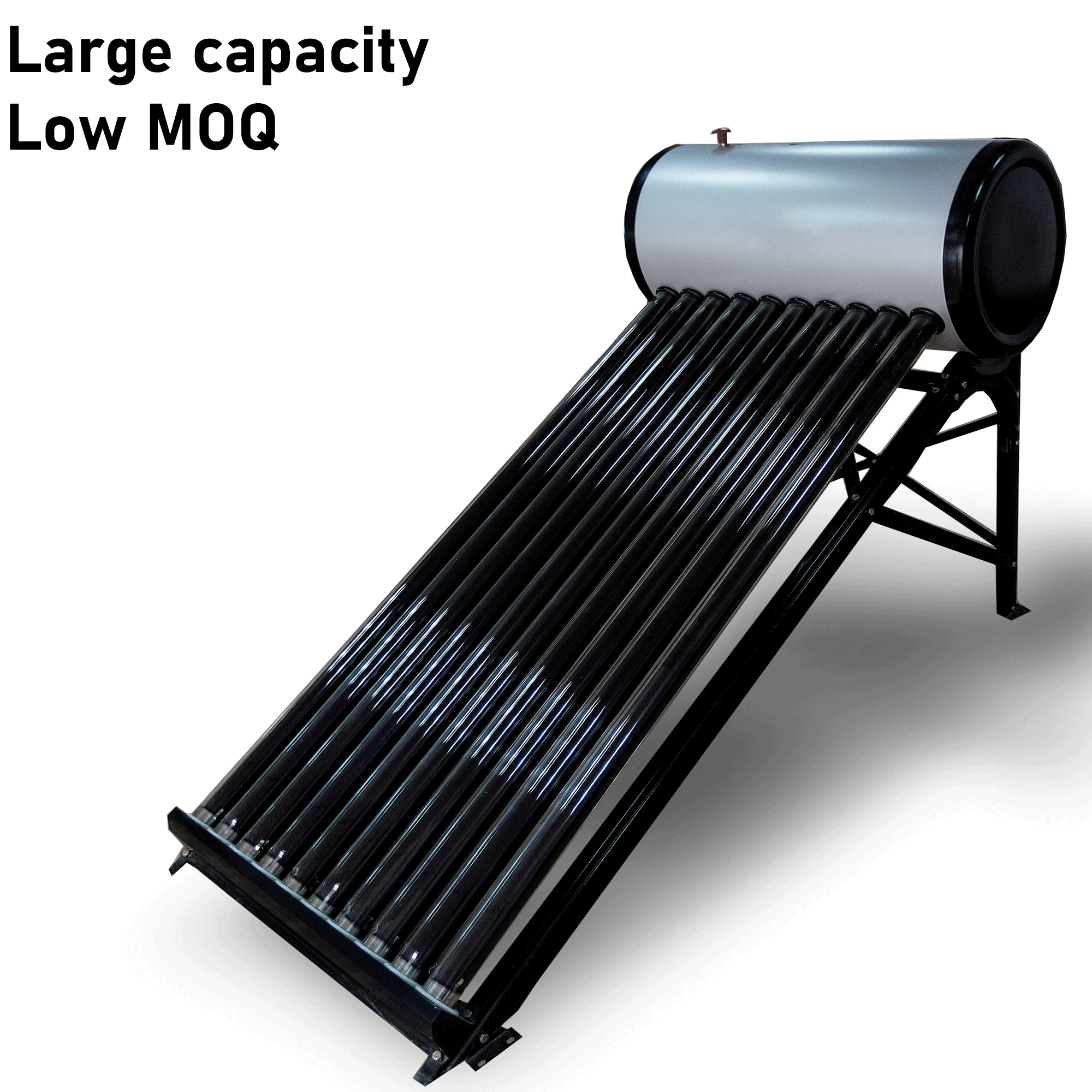 Unpressurized Termas Solares 300l Larger Capacity No Pressure Water Solar Heater Solar Geyser Galvanized Steel 3 Years for Home