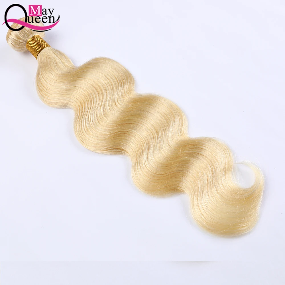 Blonde 613 water wave natural wave Human hair weave Brazilian Human Hair bundles with closure