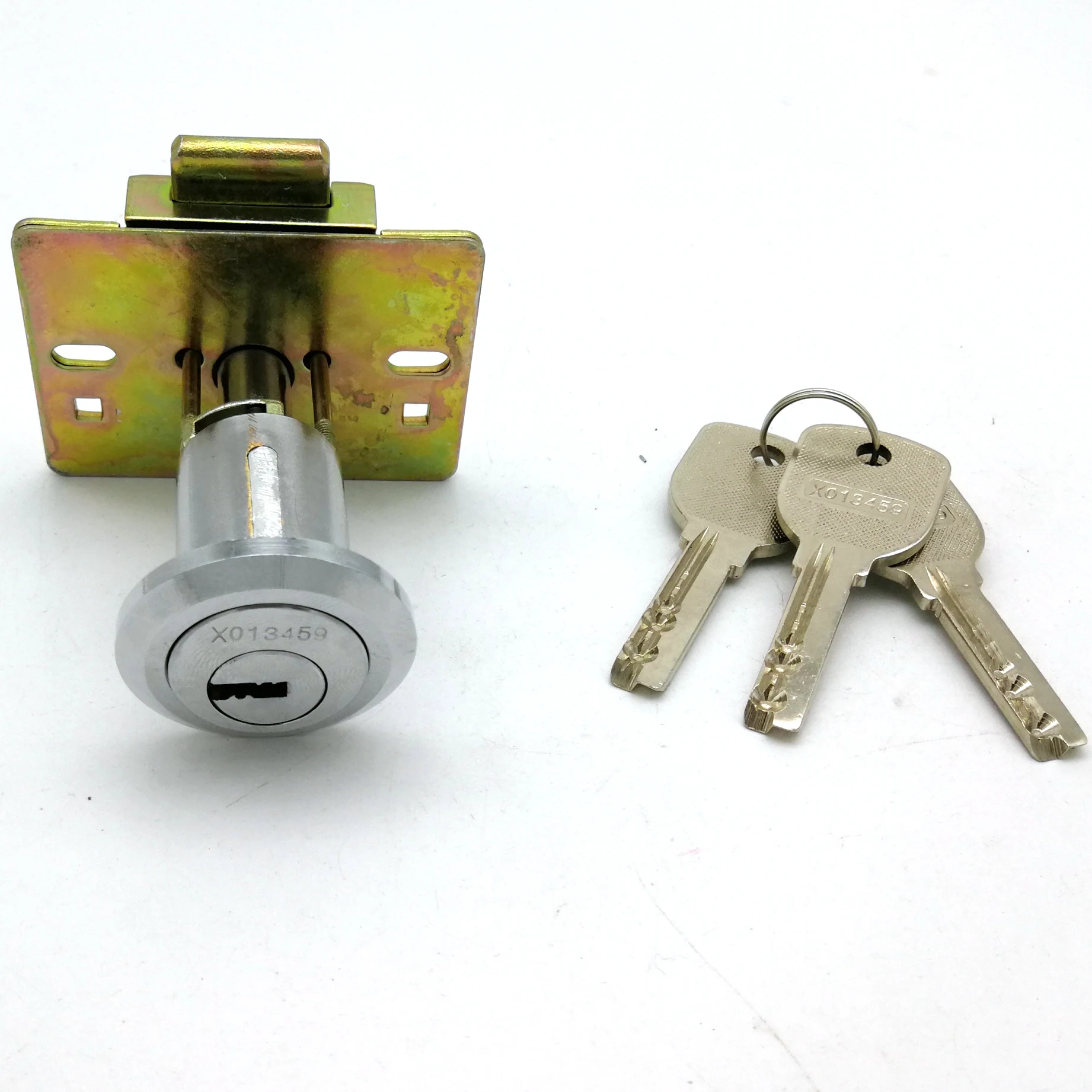 Zinc-alloy  mechanical key  Fire Cabinet Lock for safes and Vault