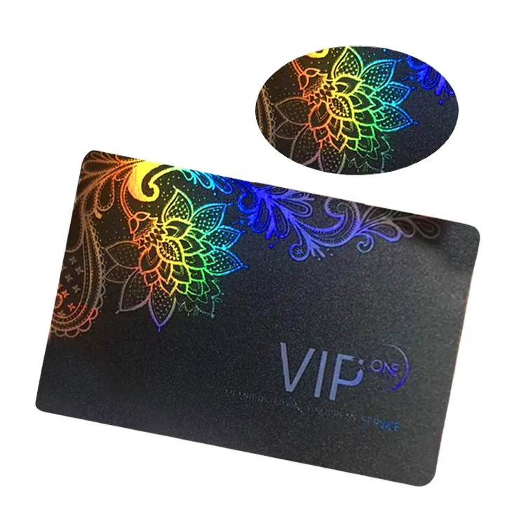 Customized PVC Membership Magnetic Strip Card Hot Stamp Laser Craft Plastic Chip Card