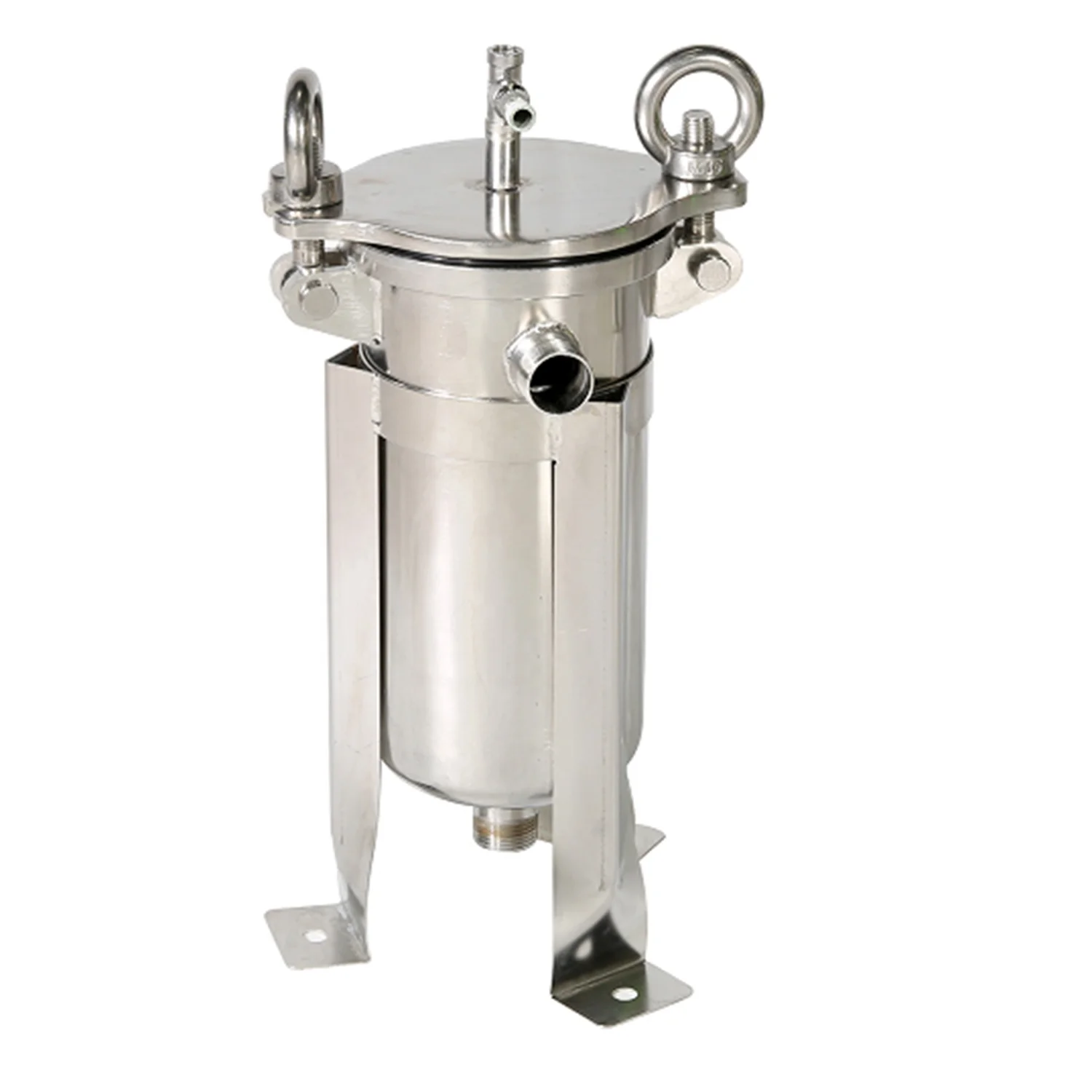 ARLIT Brand AR10-3 105X230mm SS304 Stainless Steel Bag Filter Housing
