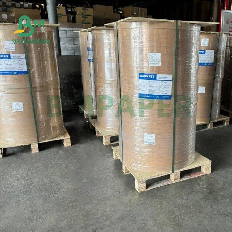 40GSM 45GSM Virgin Brown Kraft Paper for Food Packaging 700mm Durable