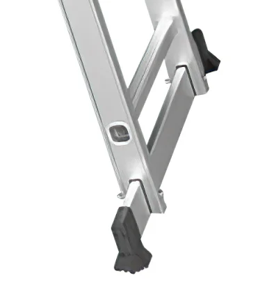 6 steps silver aluminium ladder frame scaffolding multi functional ladders for sale