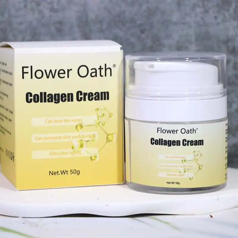 Health for ordinary skin natural anti acne Best for glowing skin Whitening  collagen Face cream cosmetics factory direct sell