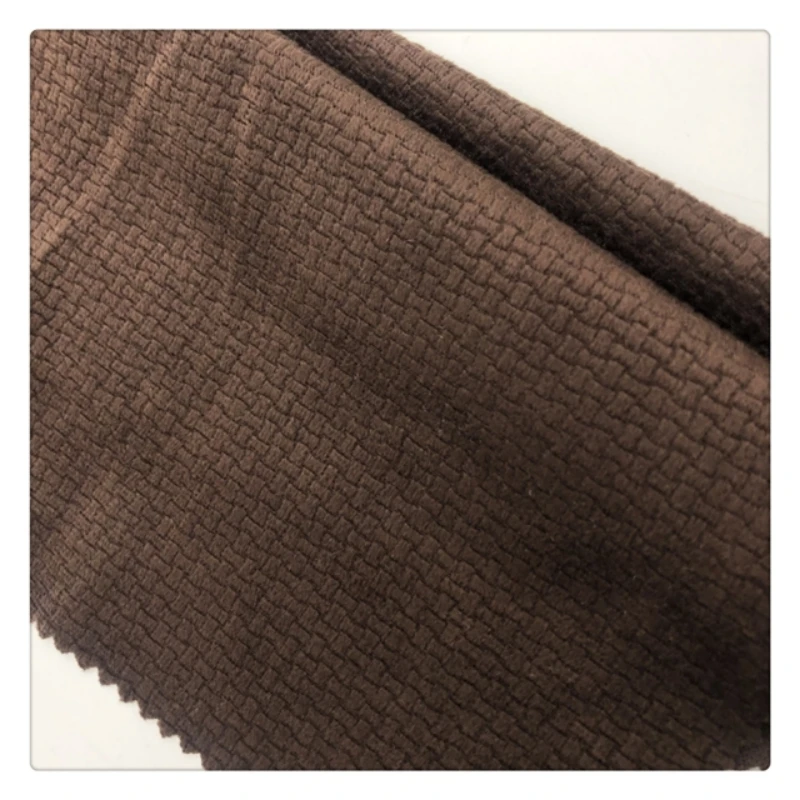 Short Plush Short Hair Velvet Burn Velboa 100 Polyester Fabric Velvet Fabrics For Sofa Hometextile