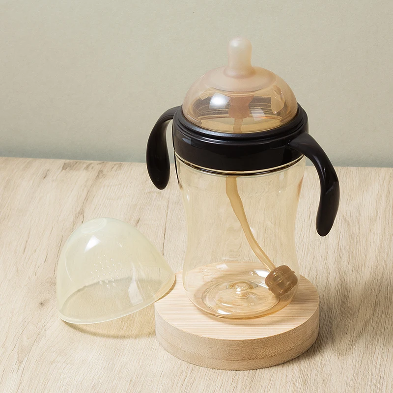 Custom New Wide Neck Anti Dropping Best BPA Free Feeding Baby Bottles For Slow Flow Nipple