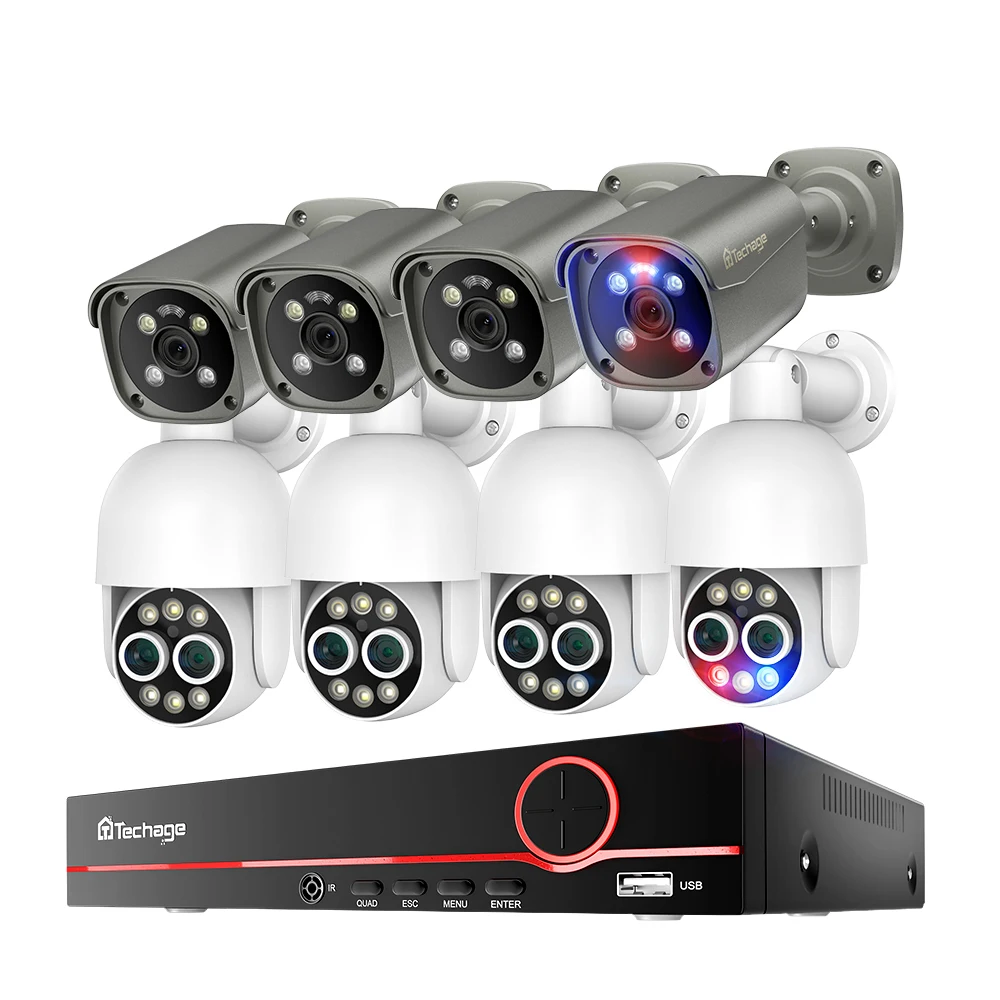 Водонепроницаемая Ip-камера Techage 8