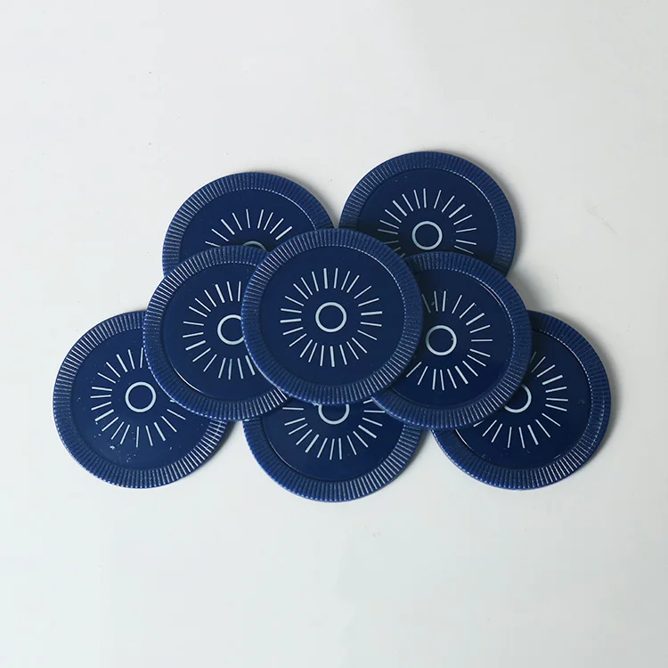 Hot Selling Custom Round Double Sided Printing Plastic Reward Coin Token