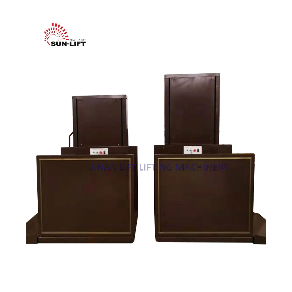 1m-10m China Factory hydraulic vertical platform lift portable wheelchair lift for home lift elevator with CE